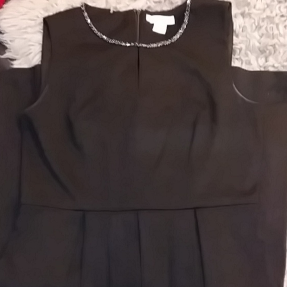 Liz Claiborne Black Knee Dress